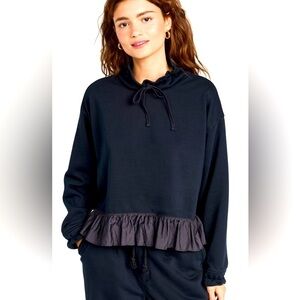 FP Movement Sway Pullover Modern Sweatshirt / black / Large